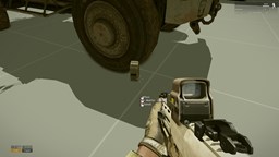 Placing an explosive with the in-game helper object